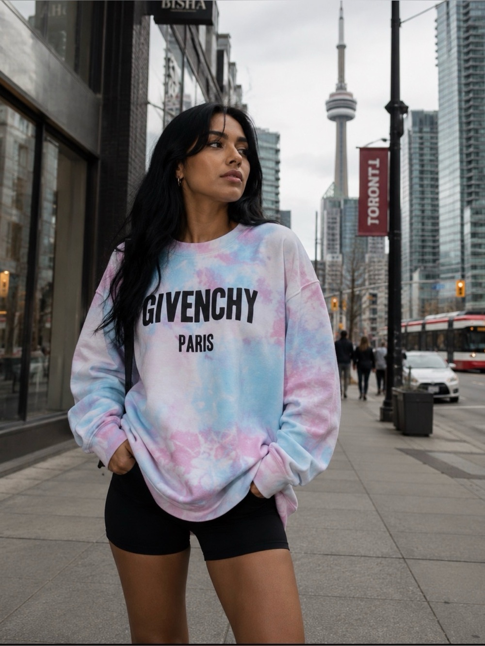 💘 GIVENCHY PARIS CREW TIE DYE